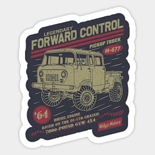 Jeep Forward Control M677 Sticker